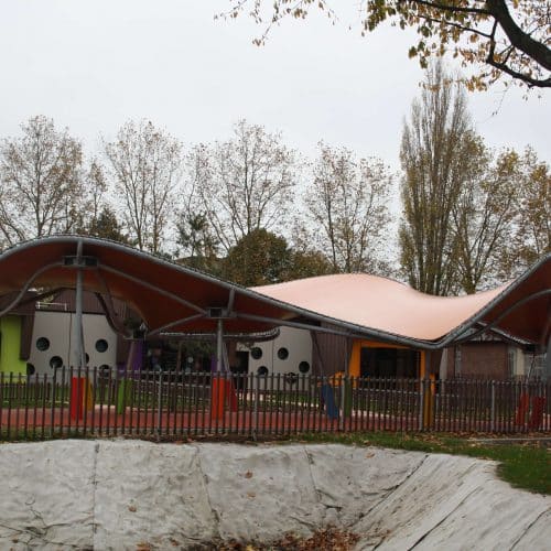 Auvent crèche à Évreux