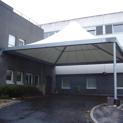 Auvent en toile Maubeuge