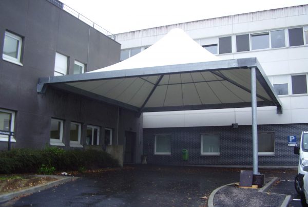Auvent en toile Maubeuge