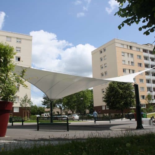 Auvent en toile Montigny le Bretonneux