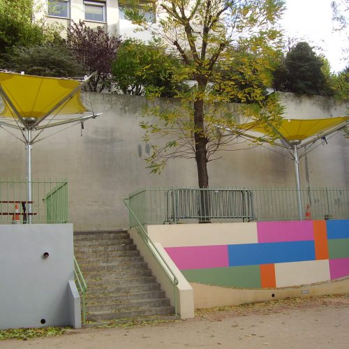 Auvent en toile Montmartre