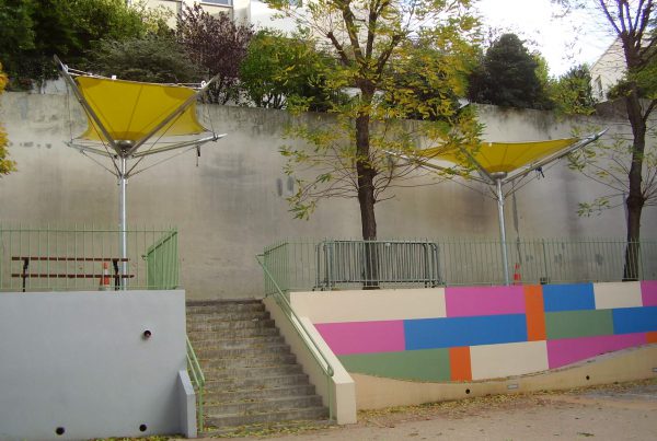 Auvent en toile Montmartre