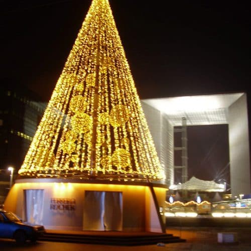 Sapin métallique Ferrero