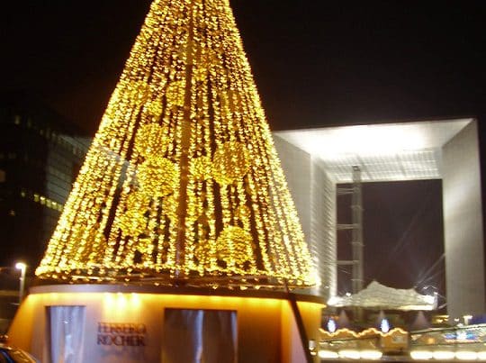 Sapin métallique Ferrero
